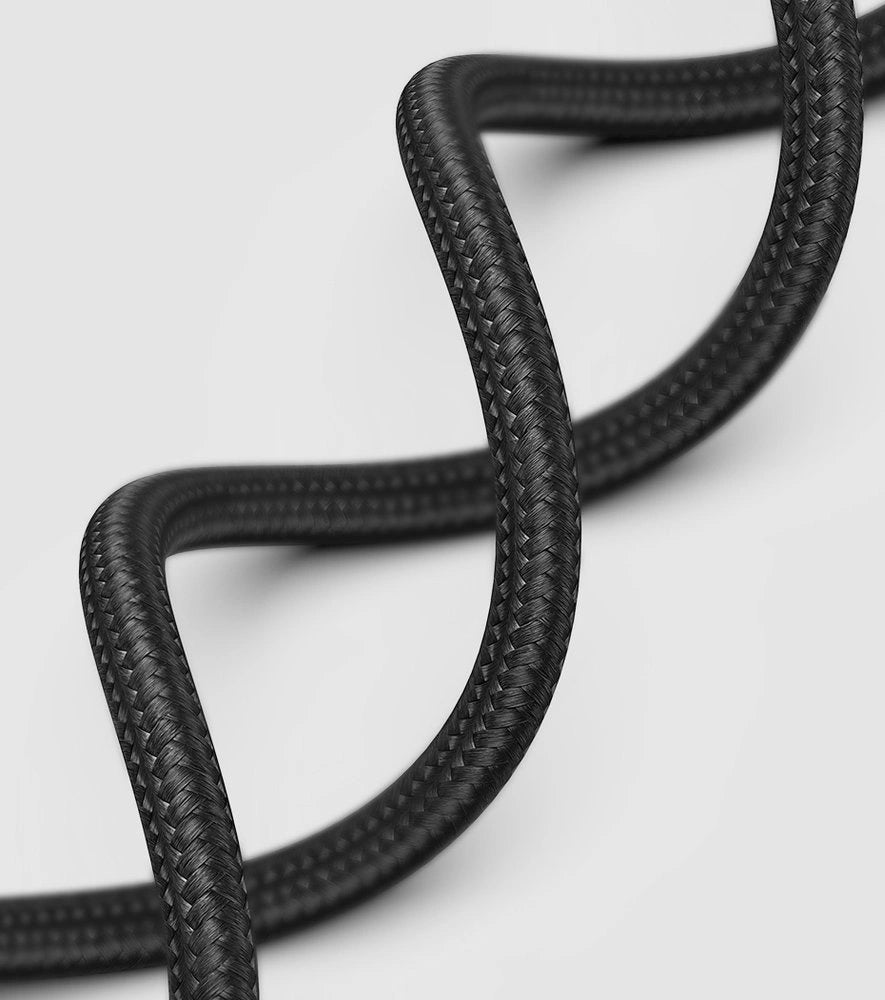 Baseus Cafule Series Metal Data USB-C / Lightning 20W PD-Kabel 1 m - Schwarz