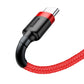 Baseus Cafule USB-A / USB-C QC 3.0 3A 0,5 m Kabel - rot