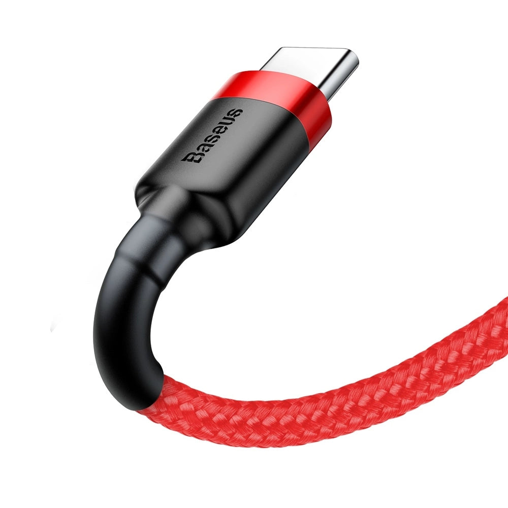 Baseus Cafule USB-A / USB-C QC 3.0 3A 0,5 m Kabel - rot