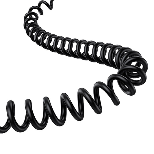 Baseus Circular 60W USB-A + USB-C Autoladegerät mit integriertem Lightning + USB-C Kabel 1,4m - Schwarz