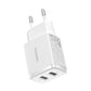 Baseus Compact Ladegerät 2x USB 10,5W weiß (CCXJ010202)