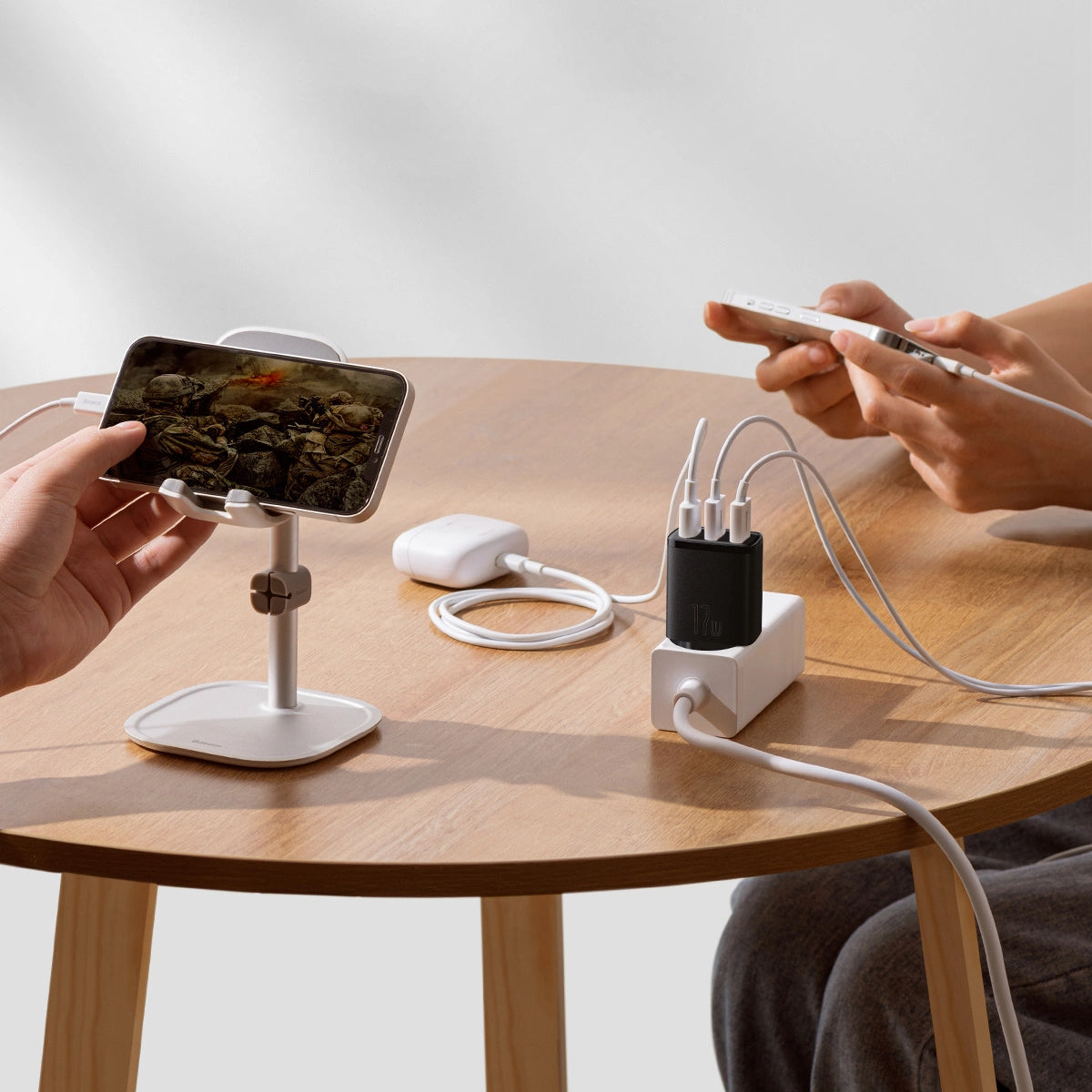 Baseus Compact Ladegerät 3x USB 17W schwarz (CCXJ020101)