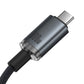 Baseus Crystal Shine CB000089 USB-C / USB-C USB3.2-Kabel 100 W 20 Gbit/s 1,5 m – Schwarz