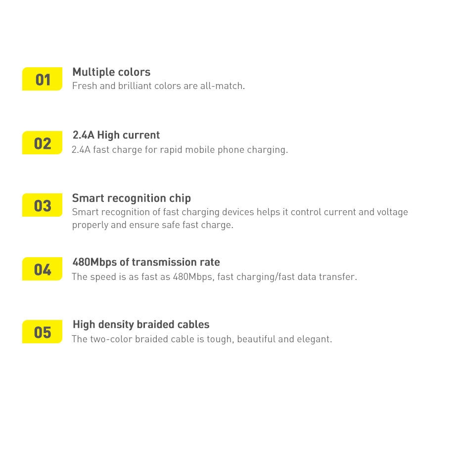 Baseus Crystal Shine Series Kabel USB-Kabel für schnelles Laden und Datenübertragung USB Typ A - USB Typ C 100 W 2 m schwarz (CAJY000501)