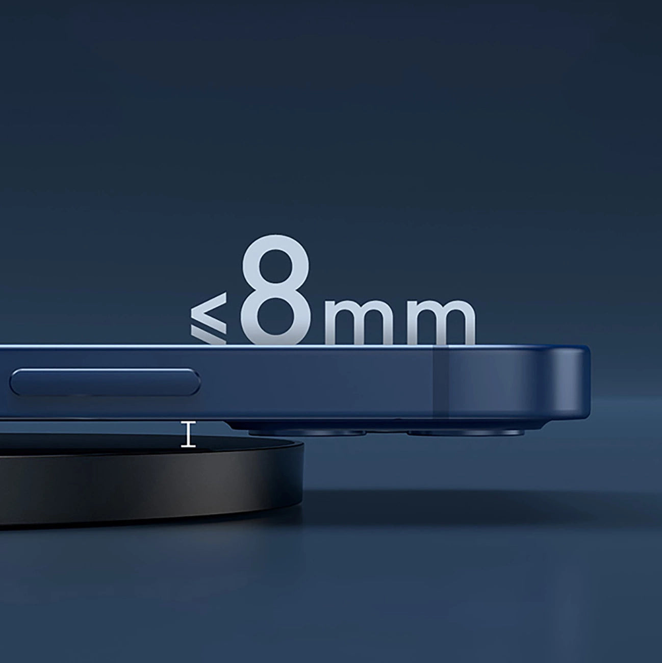 Baseus Digital LED Display Gen 2 BS-W526 induktives Ladegerät 15W - Schwarz