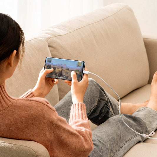 Baseus Dynamic Series USB - USB Typ C Kabel 100W 2m weiß (CALD000702)