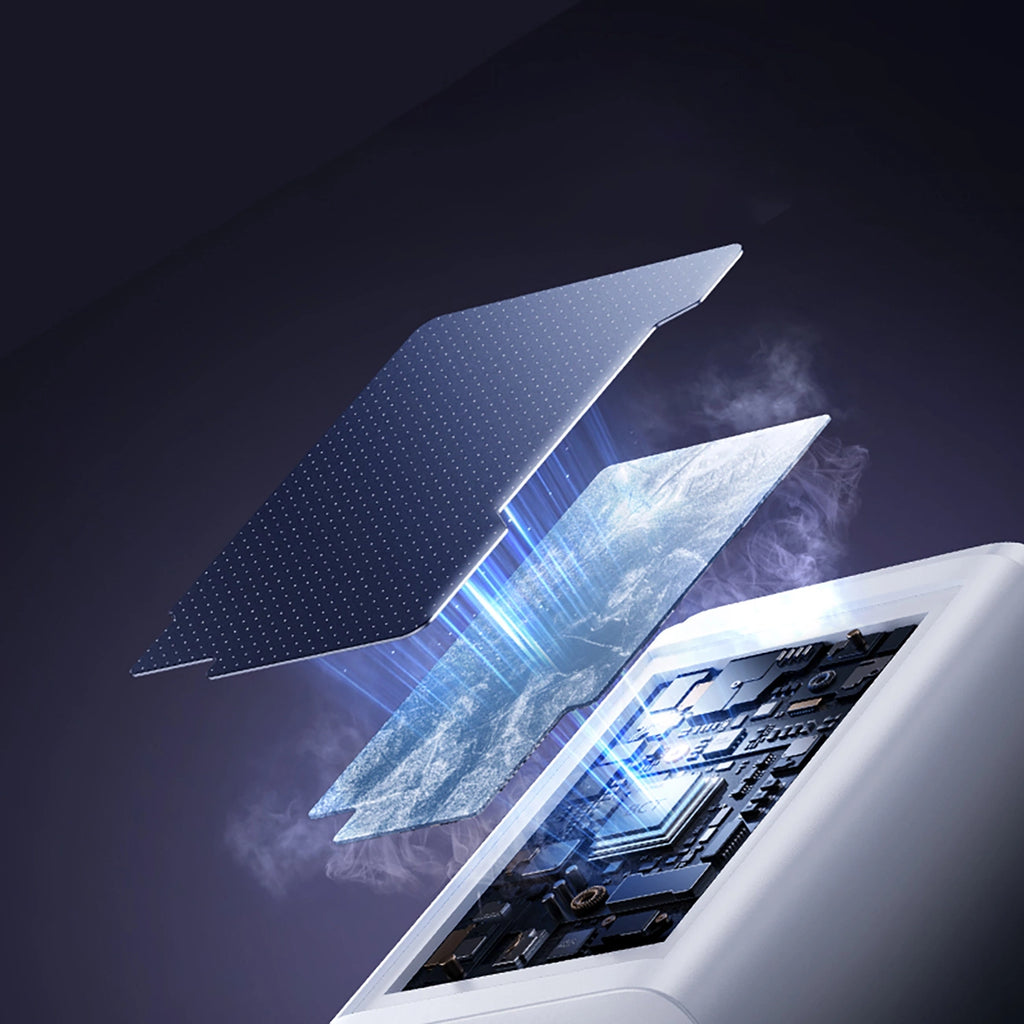 Baseus EnerFill FE11 2 x USB-C / USB-A 100W Wandladegerät - Weiß