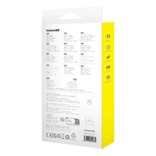 Baseus Explorer 100W USB-C - USB-C-Kabel mit intelligentem Temperatursensor 1m - Blau