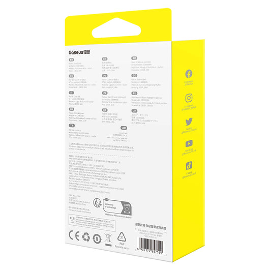 Baseus Flash 2 USB-A / USB-C-Kabel 100W 2 m - Schwarz