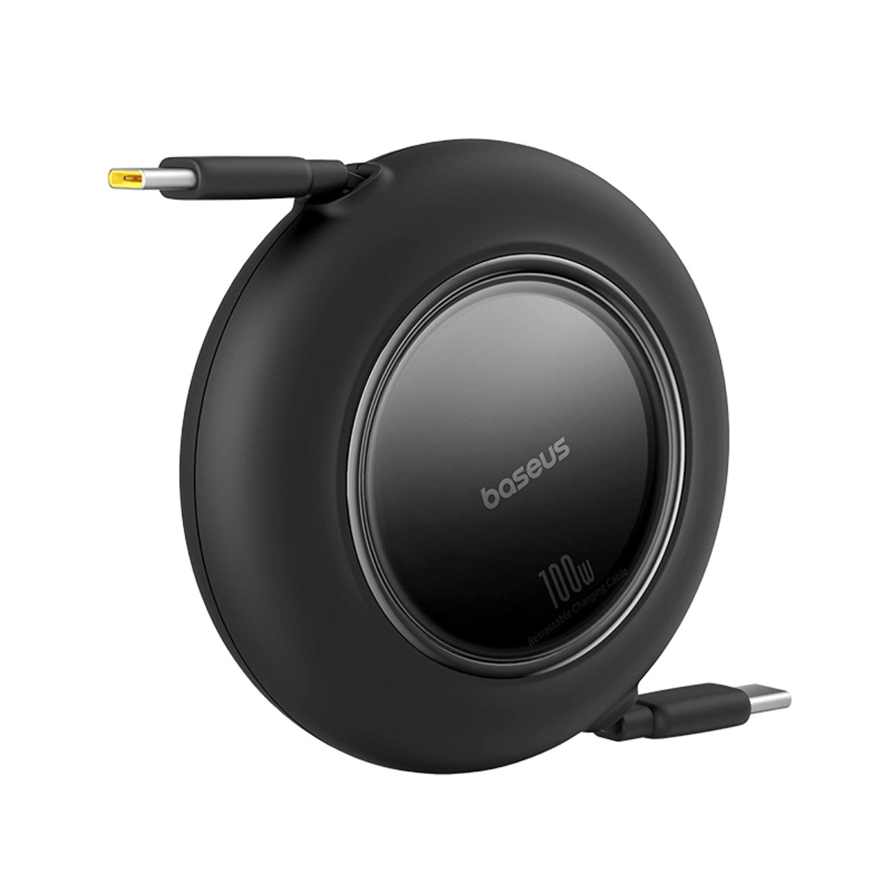 Baseus Free2Pull Mini 100W Einziehbares USB-C-Kabel – USB-C 2 m – Schwarz