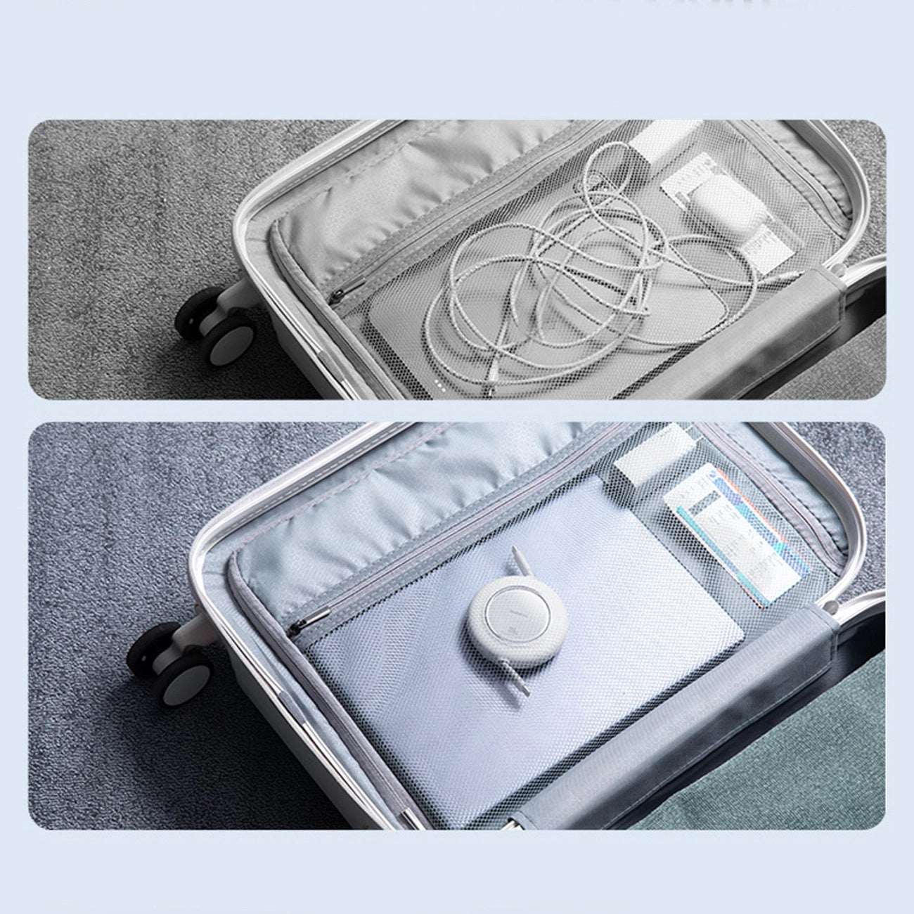 Baseus Free2Pull Mini 100W Einziehbares USB-C-Kabel – USB-C 2 m – Weiß