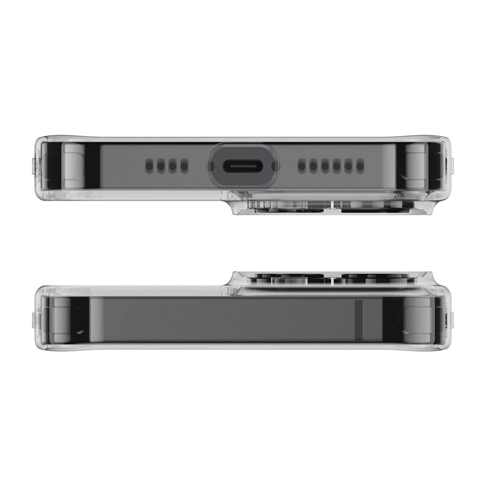 Baseus Frosted Glass Case Cover für iPhone 13 Pro Hardcover mit Gelrahmen schwarz (ARWS000401)