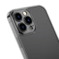 Baseus Frosted Glass Case Cover für iPhone 13 Pro Hardcover mit Gelrahmen schwarz (ARWS000401)