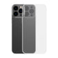 Baseus Frosted Glass Case Cover für iPhone 13 Pro Max Hardcover mit Gelrahmen Transparent (ARWS000202)