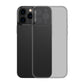 Baseus Frosted Glass Case Cover für iPhone 13 Pro Max Hardcover mit Gelrahmen schwarz (ARWS001101)