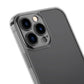 Baseus Frosted Glass Case Cover für iPhone 13 Pro Max Hardcover mit Gelrahmen schwarz (ARWS001101)