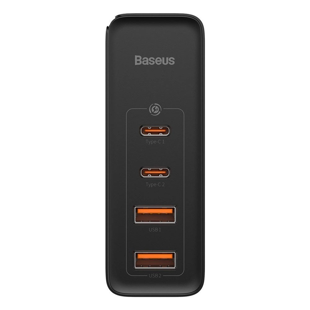Baseus GaN2 Pro Schnellladegerät 100W USB / USB Typ C Quick Charge 4+ Power Delivery Schwarz (CCGAN2P-L01)