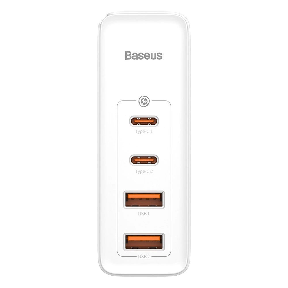 Baseus GaN2 Pro Schnellladegerät 100W USB / USB Typ C Quick Charge 4+ Power Delivery weiß (CCGAN2P-L02)