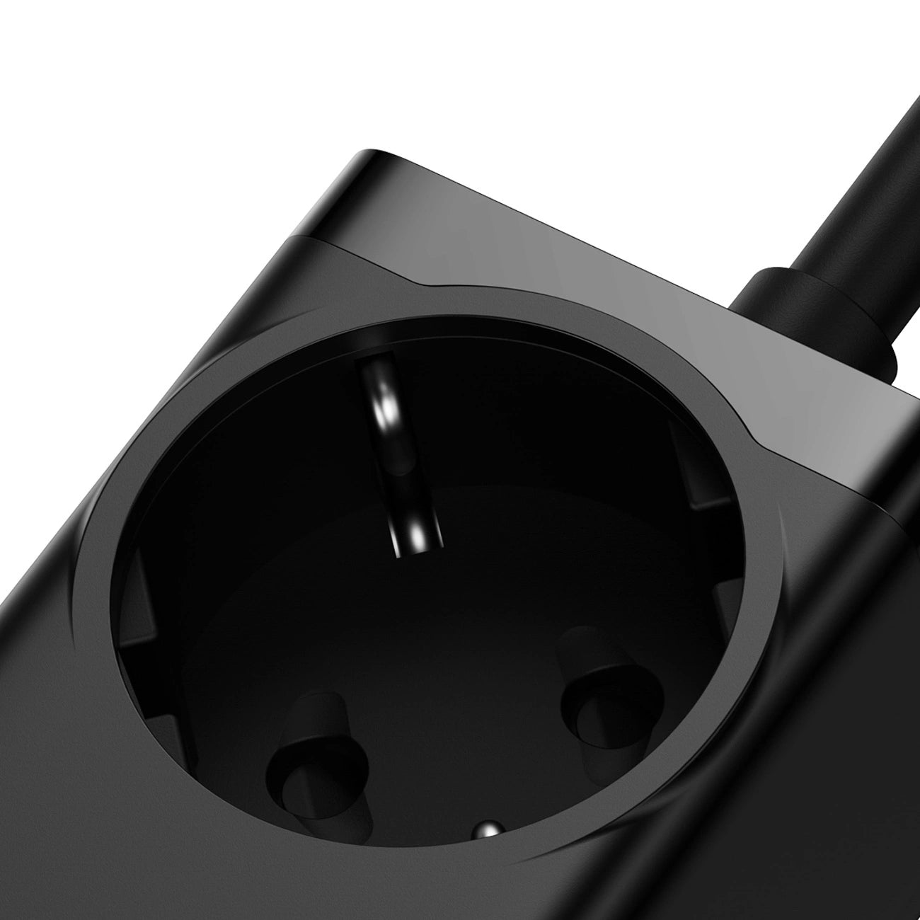 Baseus GaN3 Pro 100W EU-Ladestation + 2 x USB-A + 2 x USB-C mit 1 m Kabel Baseus Xiaobai USB-C 100W - Schwarz