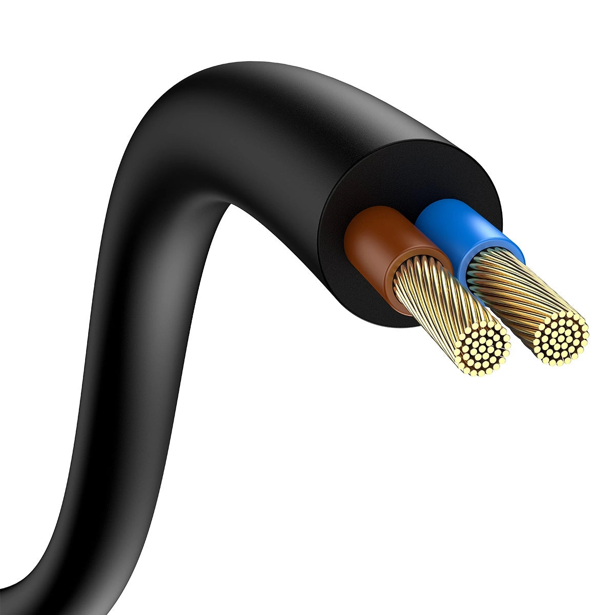 Baseus GaN3 Pro Schnellladegerät GaN 2 x USB Typ C / 2 x USB 65W PD, QC4.0+, AFC, PPS + Kabel USB Typ C - USB Typ C 1m schwarz (CCGP040101)