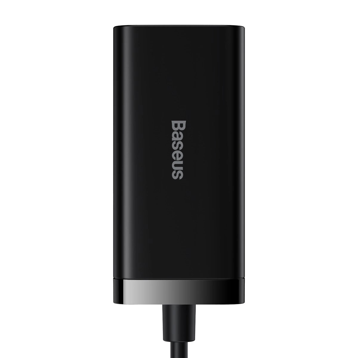 Baseus GaN3 Pro schnelles universelles GaN-Ladegerät 2 x USB Typ C / 2x USB 100W PD3.0, QC4.0+, AFC schwarz (CCGP000101)