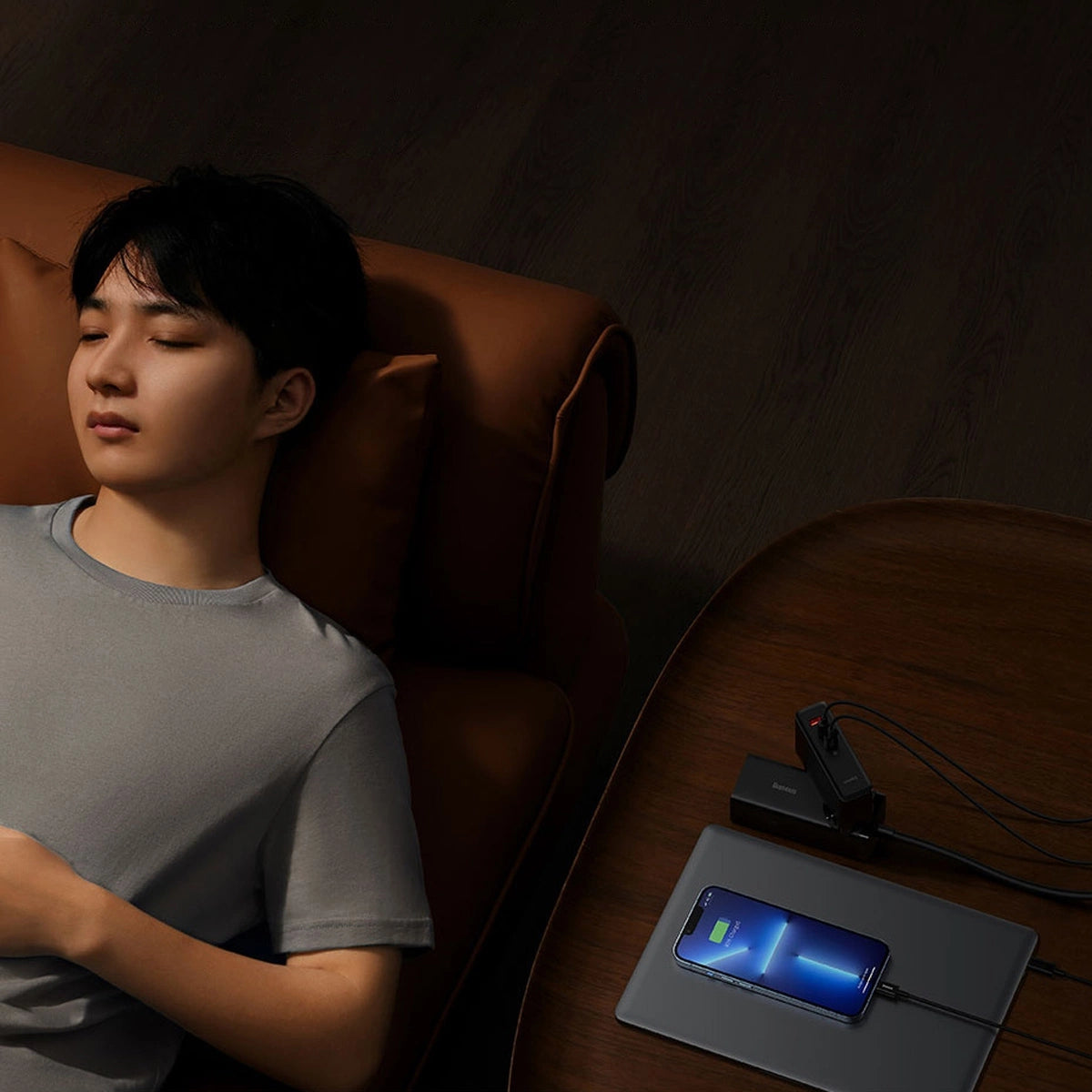 Baseus GaN5 Pro Schnellladegerät 2xUSB-C + USB 140W EU schwarz (CCGP100201)