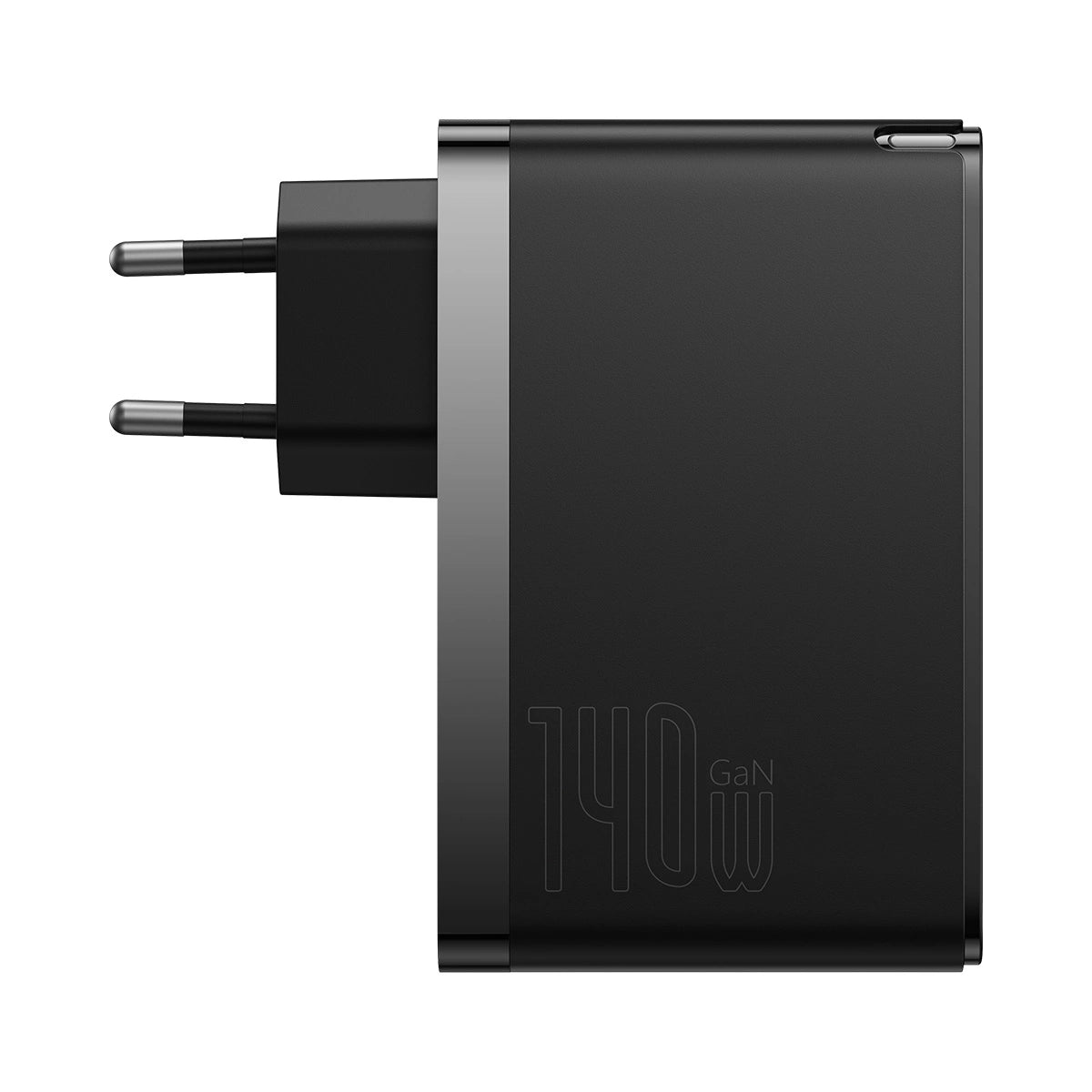 Baseus GaN5 Pro Schnellladegerät 2xUSB-C + USB 140W EU schwarz (CCGP100201)