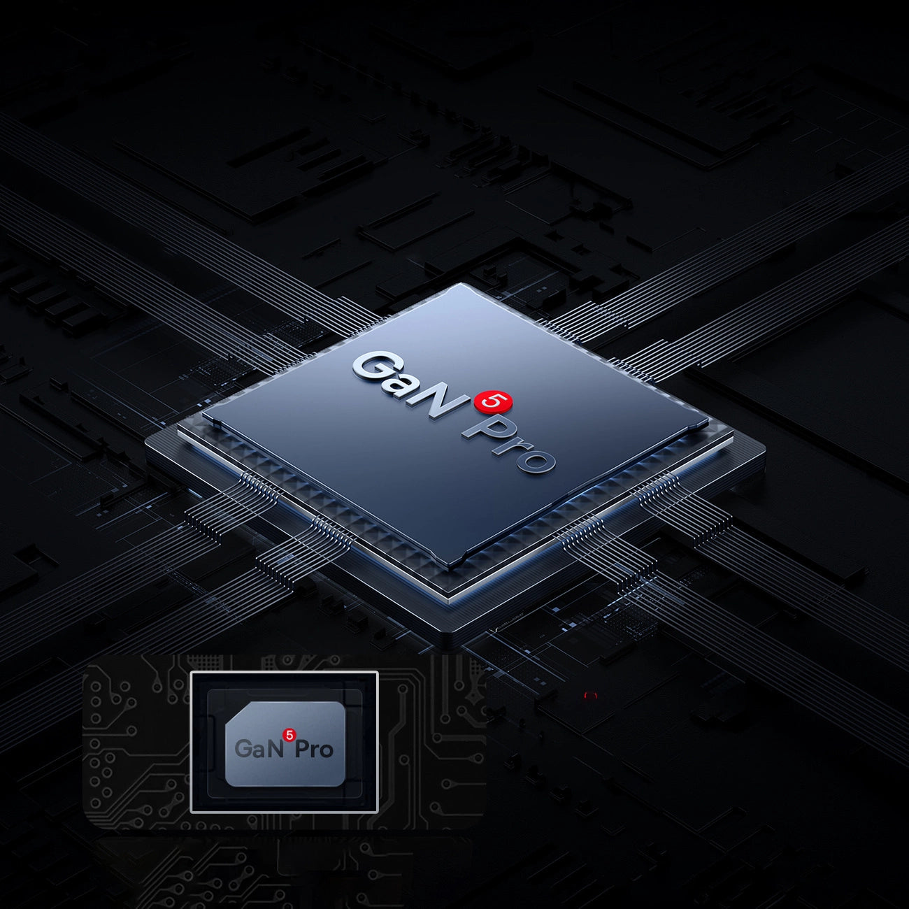 Baseus GaN5 Pro schnelles universelles Wandladegerät GaN USB Typ C / USB 100W PD3.0, QC4.0+, AFC schwarz (CCGP090201)