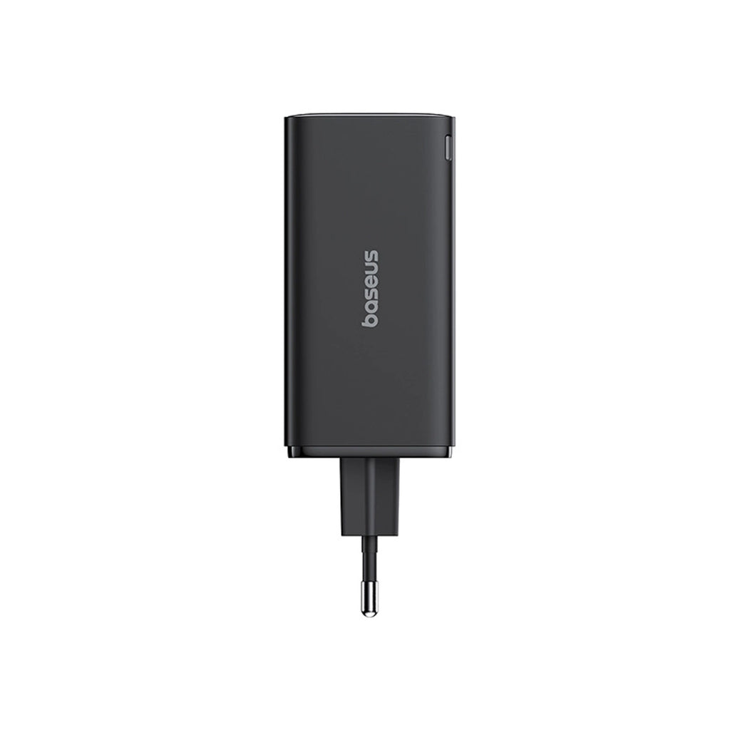Baseus GaN6 Pro Ladegerät 100W 2 x USB-C 2 x USB-A mit schwarzem USB-C-Kabel 100W 1m - Schwarz