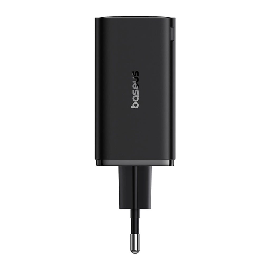 Baseus GaN6 Pro Ladegerät 65W 2 x USB-C 2 x USB-A mit schwarzem USB-C-Kabel 100W 1m - Schwarz