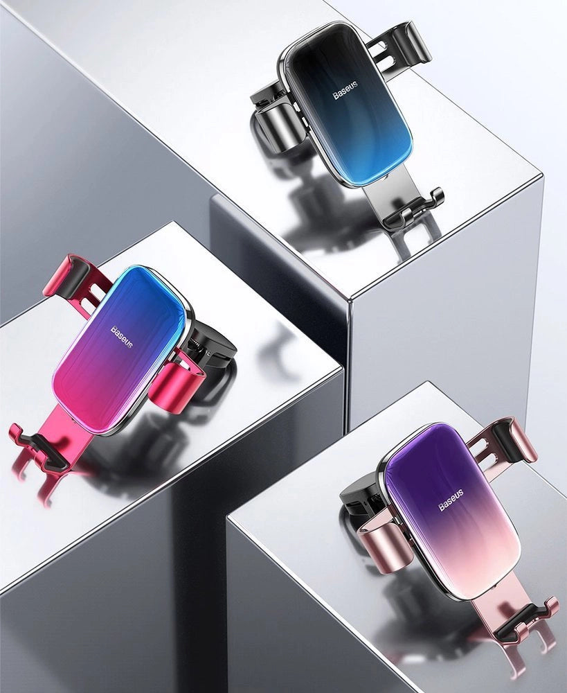 Baseus Glaze Gravity Holder Auto Halter Ständer Auto Lüftung schwarz (SUYL-LG01)