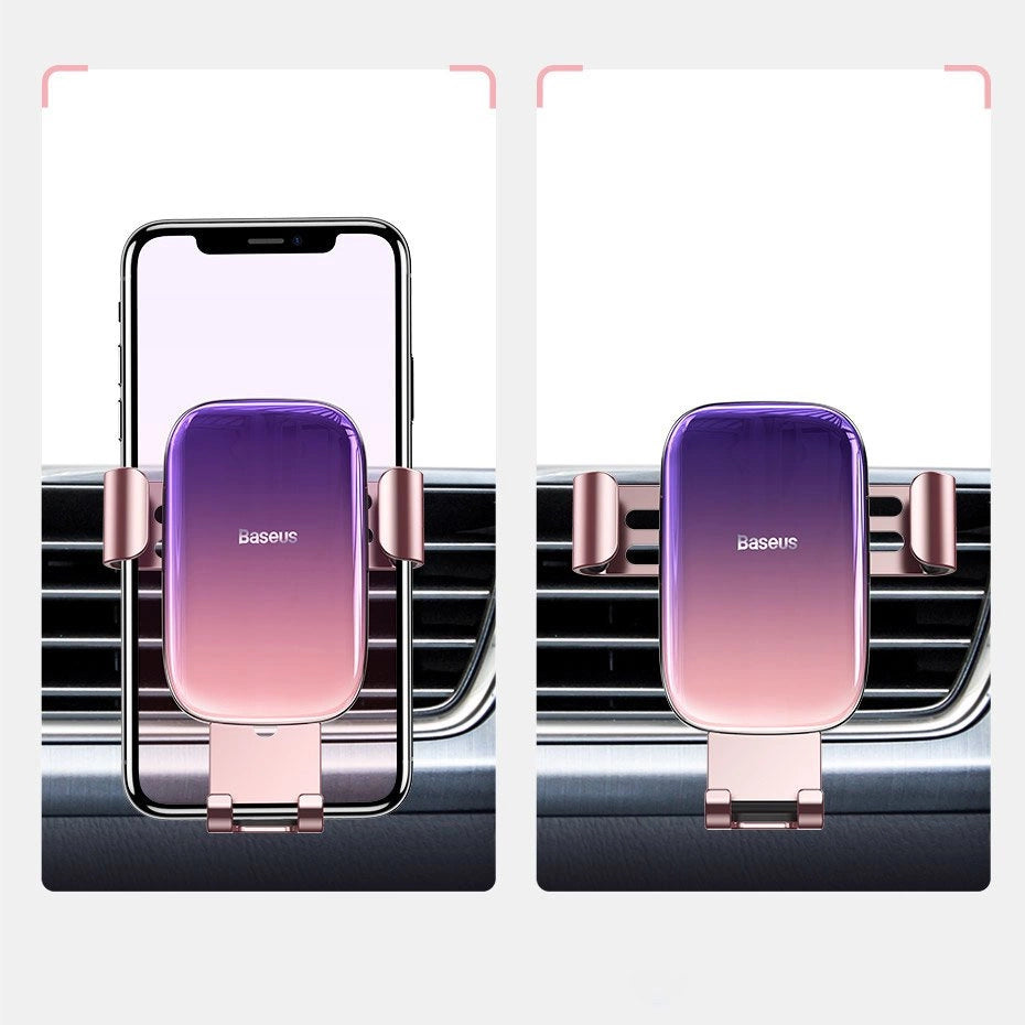 Baseus Glaze Gravity Holder Auto Halter Ständer Auto Lüftung schwarz (SUYL-LG01)