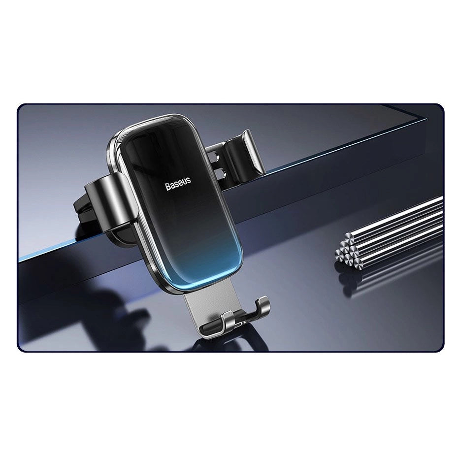 Baseus Glaze Gravity Holder Auto Halter Ständer Auto Lüftung schwarz (SUYL-LG01)