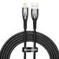 Baseus Glimmer Series Kabel USB-A - Lightning 480Mb/s 2.4A 2m schwarz