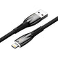 Baseus Glimmer Series Kabel USB-A - Lightning 480Mb/s 2.4A 2m schwarz