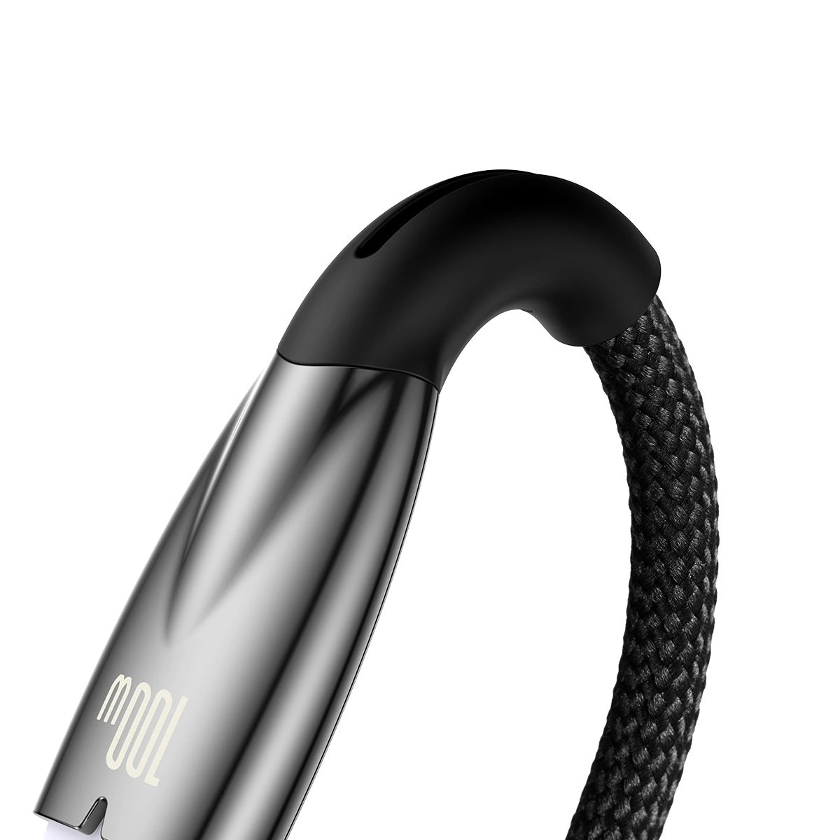 Baseus Glimmer Series Schnellladekabel USB-A - USB-C 100W 480Mbps 1m schwarz