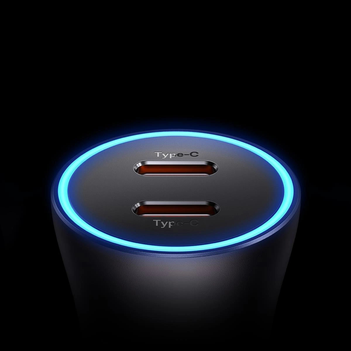 Baseus Golden Contactor Pro Autoladegerät 2x USB-C 40W blau (CGJP000003)