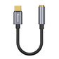 Baseus L54-Adapter für USB-C-Kopfhörer/Miniklinke 3,5 mm DAC 24 Bit 48 KHz – Grau