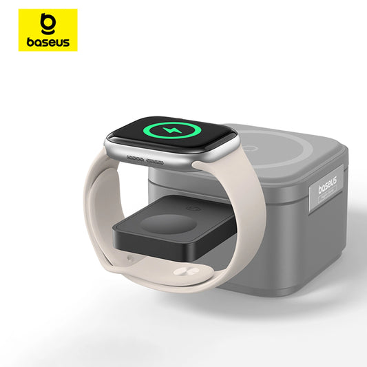 Baseus MagPro 2,5W magnetisches induktives Ladegerät für Apple Watch - Schwarz
