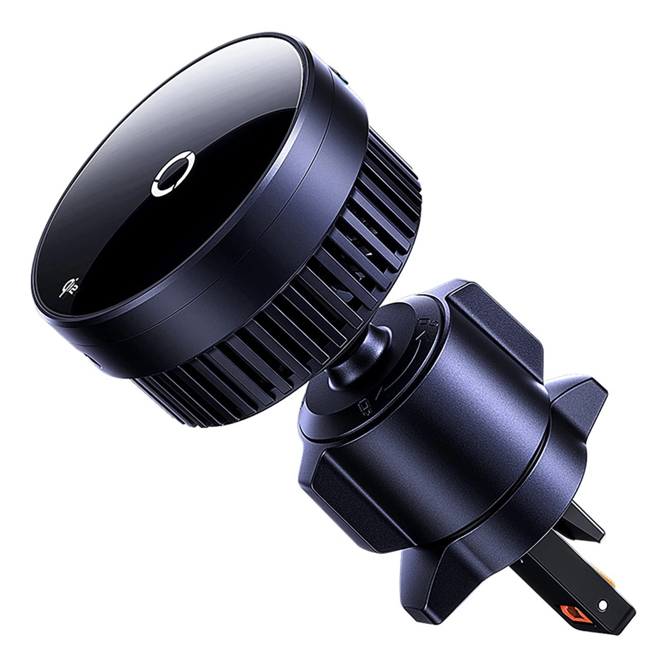 Baseus MagPro BS-CW04 Autohalterung mit Qi2.0 15W induktivem Ladegerät für Lüftungsschlitze – Schwarz