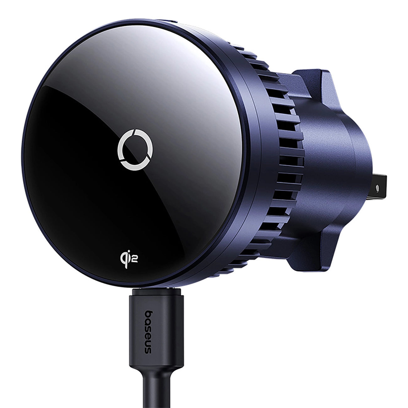 Baseus MagPro BS-CW04 Autohalterung mit Qi2.0 15W induktivem Ladegerät für Lüftungsschlitze – Schwarz