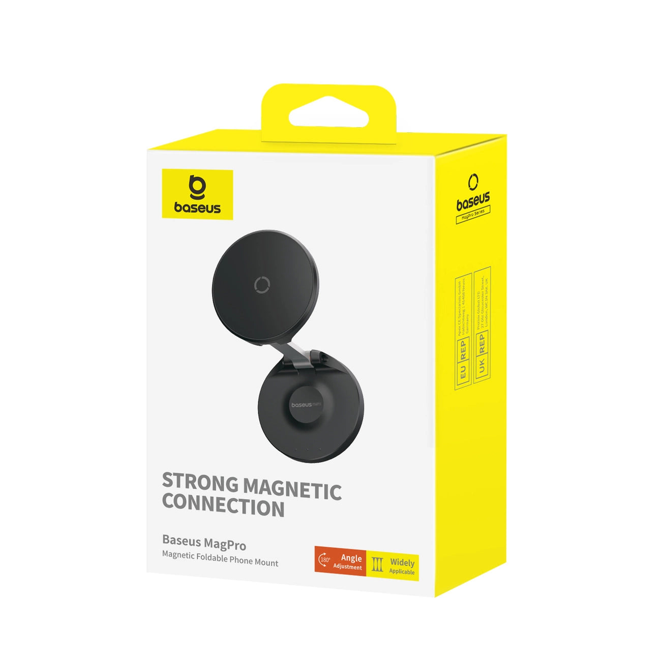 Baseus MagPro faltbarer Magnethalter für das Telefon – Schwarz