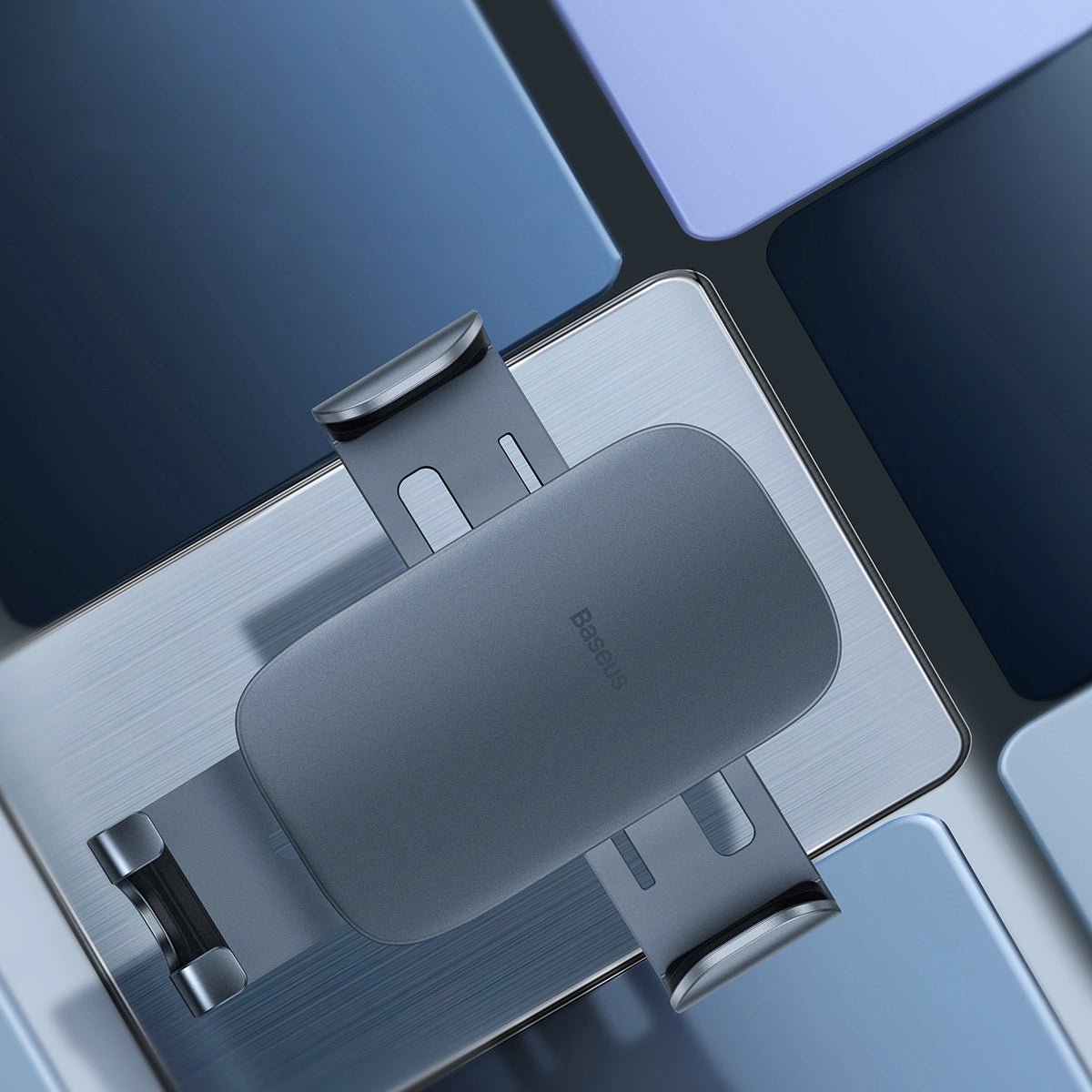 Baseus Metal Age II Gravitations-Autotelefonhalter für Lüftungsgitter dunkelgrau (SUJS000013)