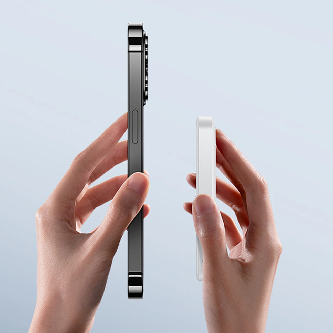 Baseus Mini-Powerbank 5000 mAh 20 W + USB-C-Kabel (20 V/3 A) – Weiß