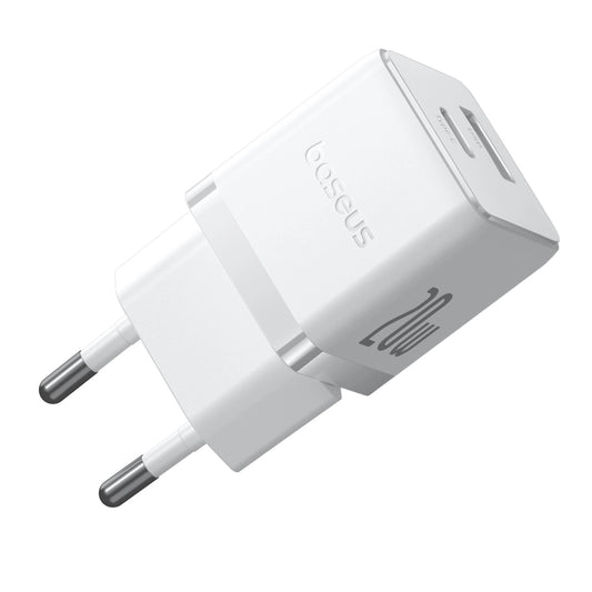 Baseus Palm 20W USB-C USB-A Wandladegerät - Weiß
