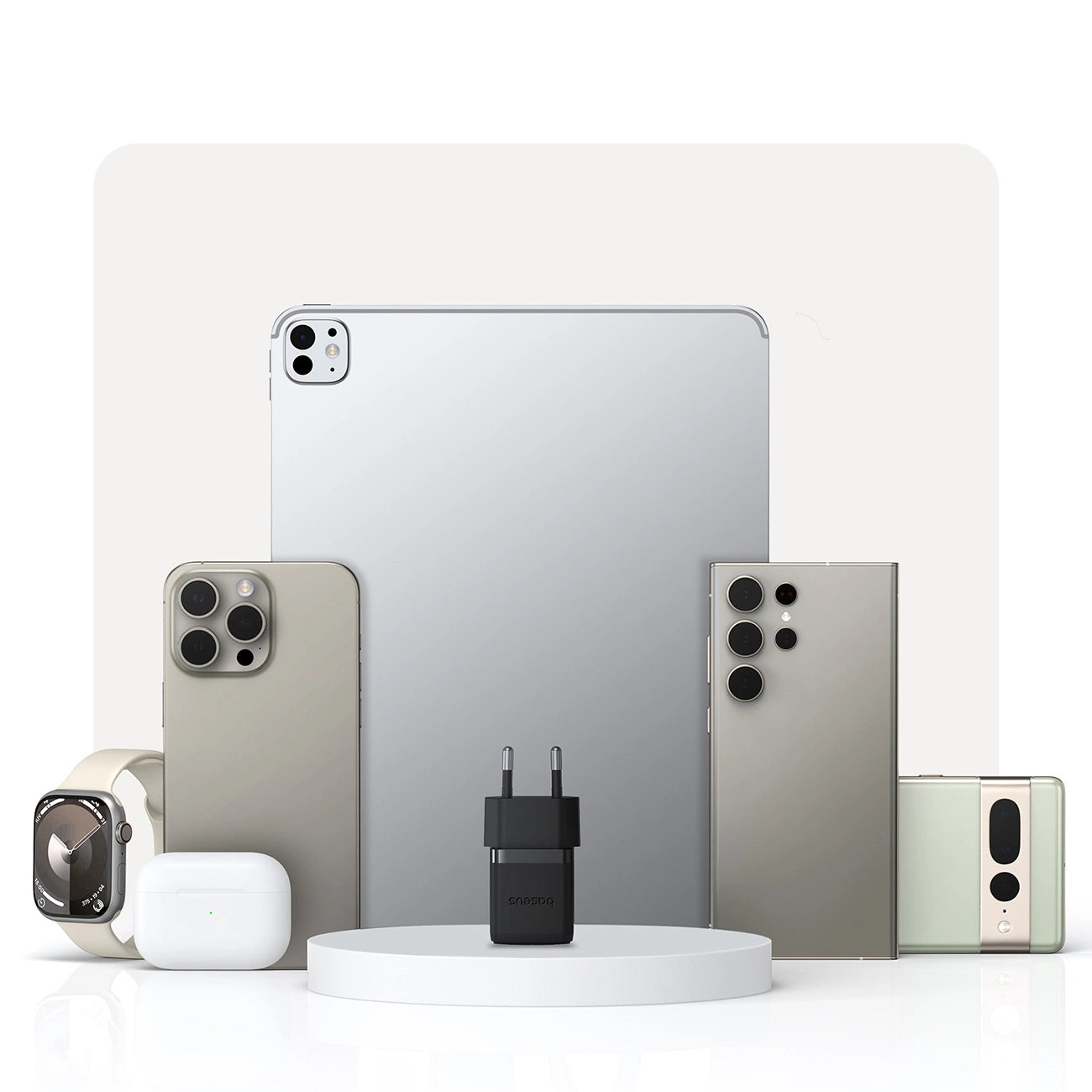 Baseus Palm 20W USB-C Wandladegerät - Schwarz