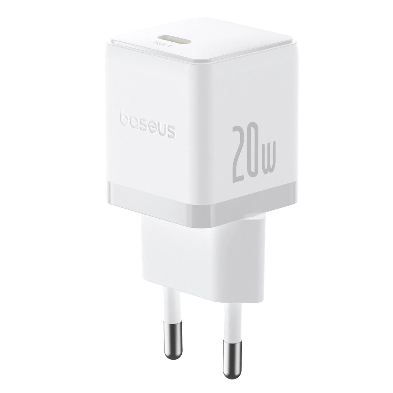 Baseus Palm 20W USB-C Wandladegerät - Weiß