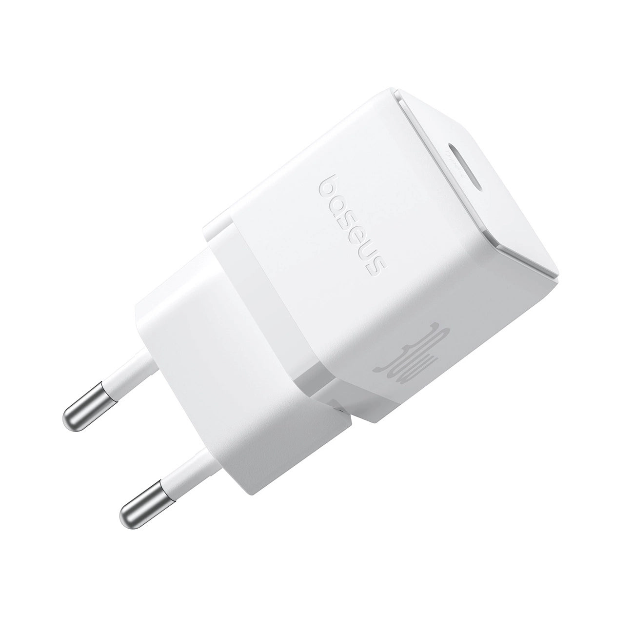 Baseus Palm 30W USB-C Wandladegerät - Weiß