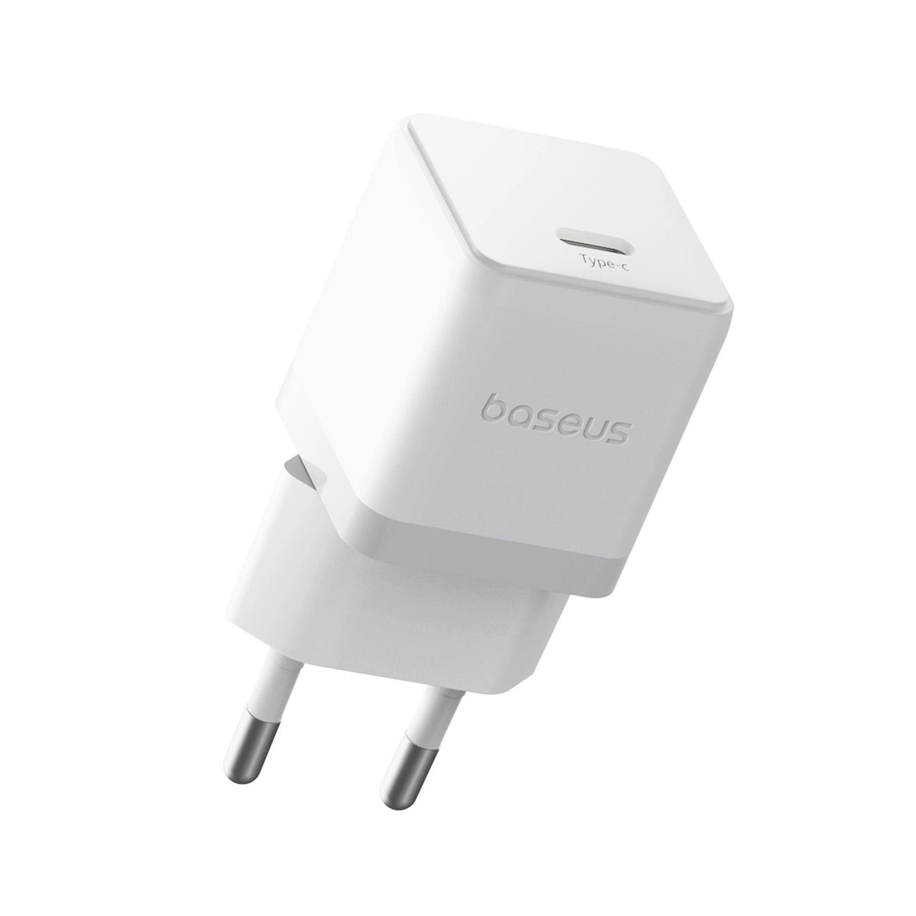 Baseus Palm 30W USB-C Wandladegerät - Weiß