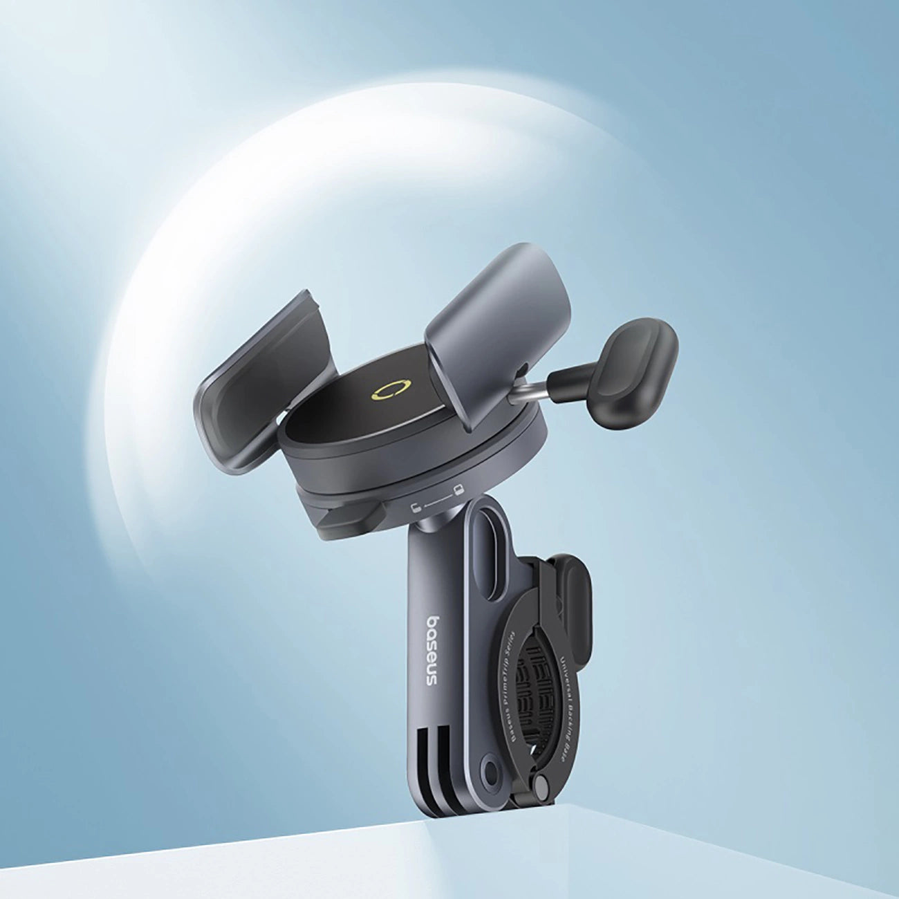 Baseus PrimeTrip magnetischer Telefonhalter für Fahrrad/Roller/Roller – Schwarz